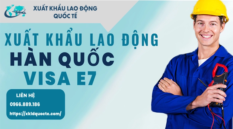 Xuất khẩu lao động Hàn Quốc - Tuyển kĩ sư điện visa E7 làm việc tại Hàn Quốc