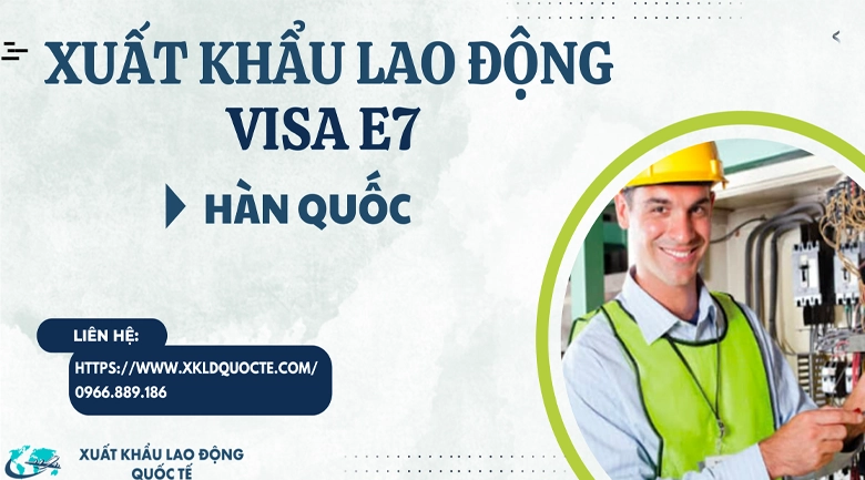 XUẤT KHẨU LAO ĐỘNG HÀN QUỐC- TUYỂN KỸ THUẬT SƠN,MÀI E7 HÀN QUỐC 2023